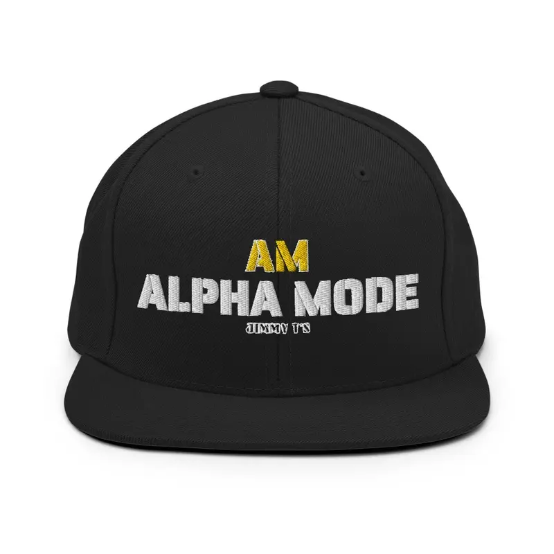 Jimmy T's Embroidered Alpha Mode Hat