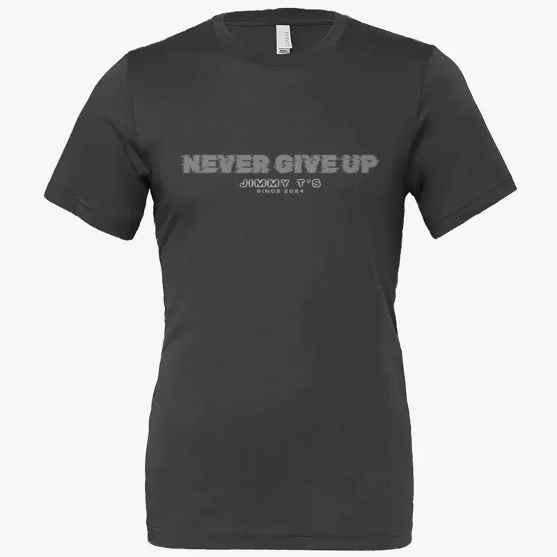 Jimmy T's Women's Never Give Up Fade Tee