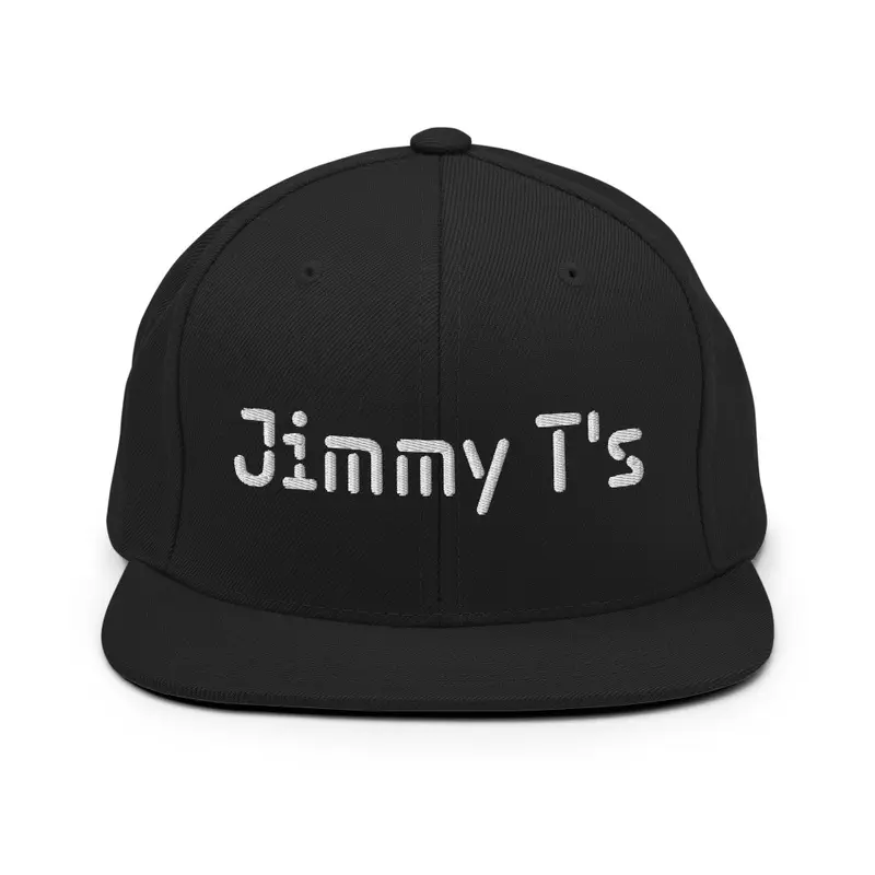 Jimmy T's Embroidered Snap Back Hat